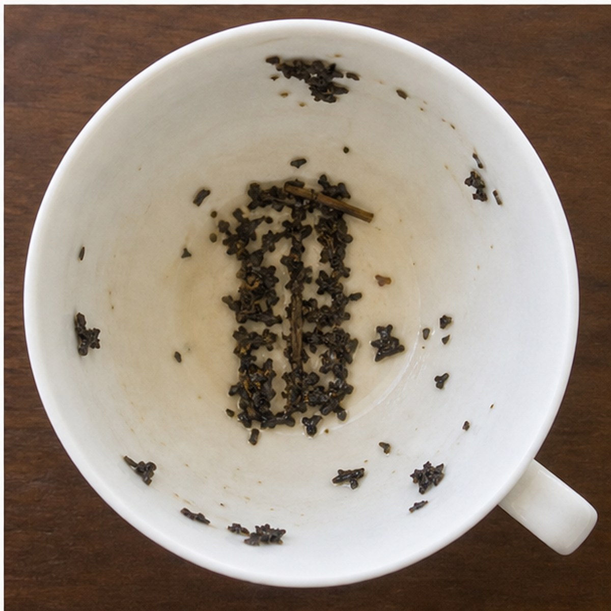 Cabinet tea leaves cup variation three