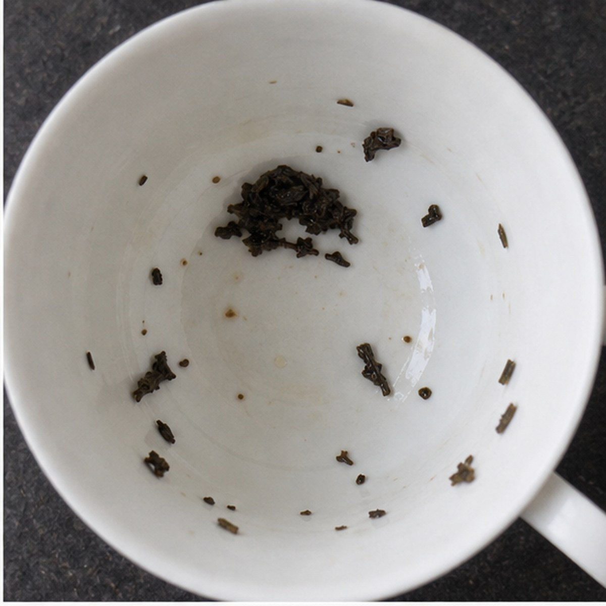 Cap tea leaves cup variation one