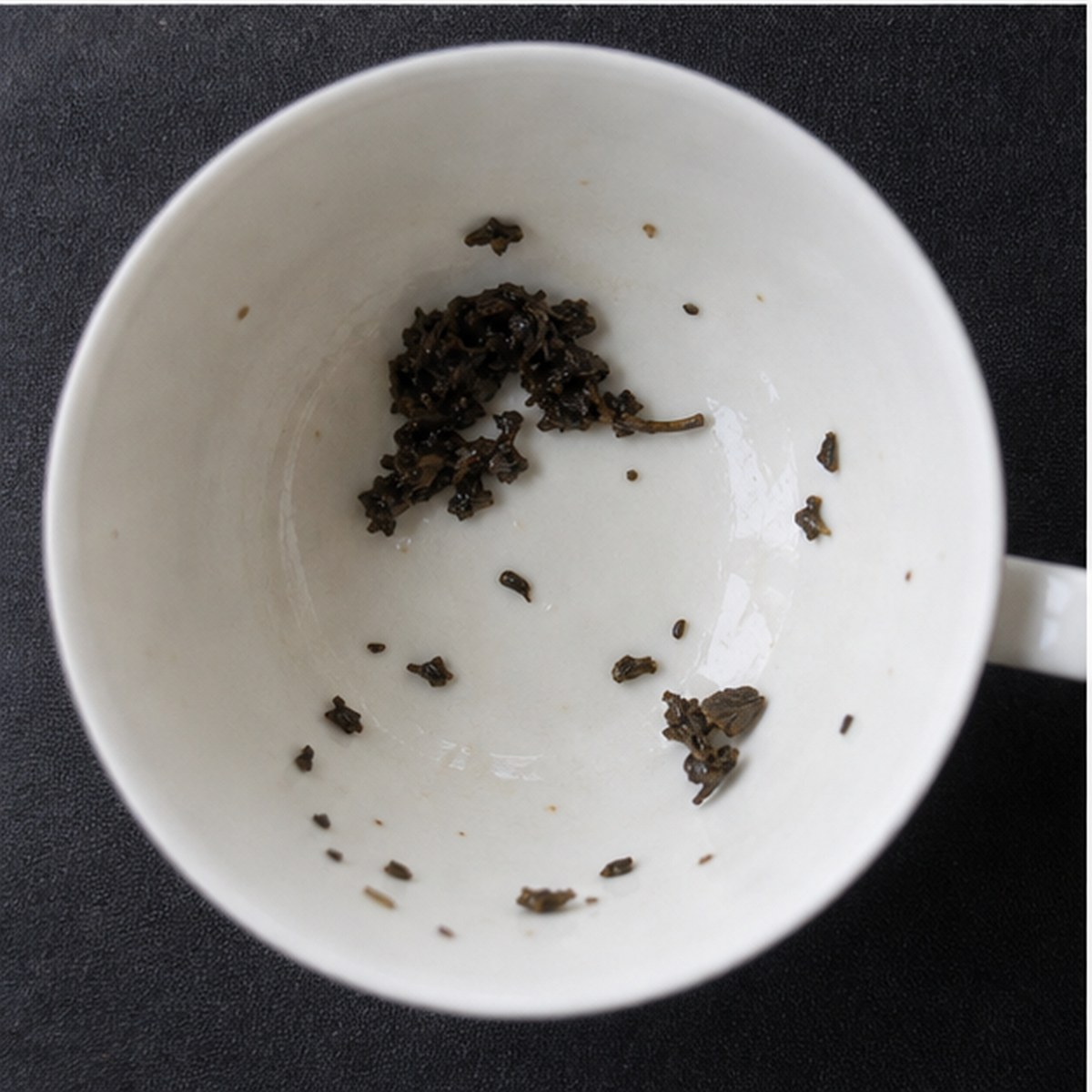 Cap tea leaves cup variation two