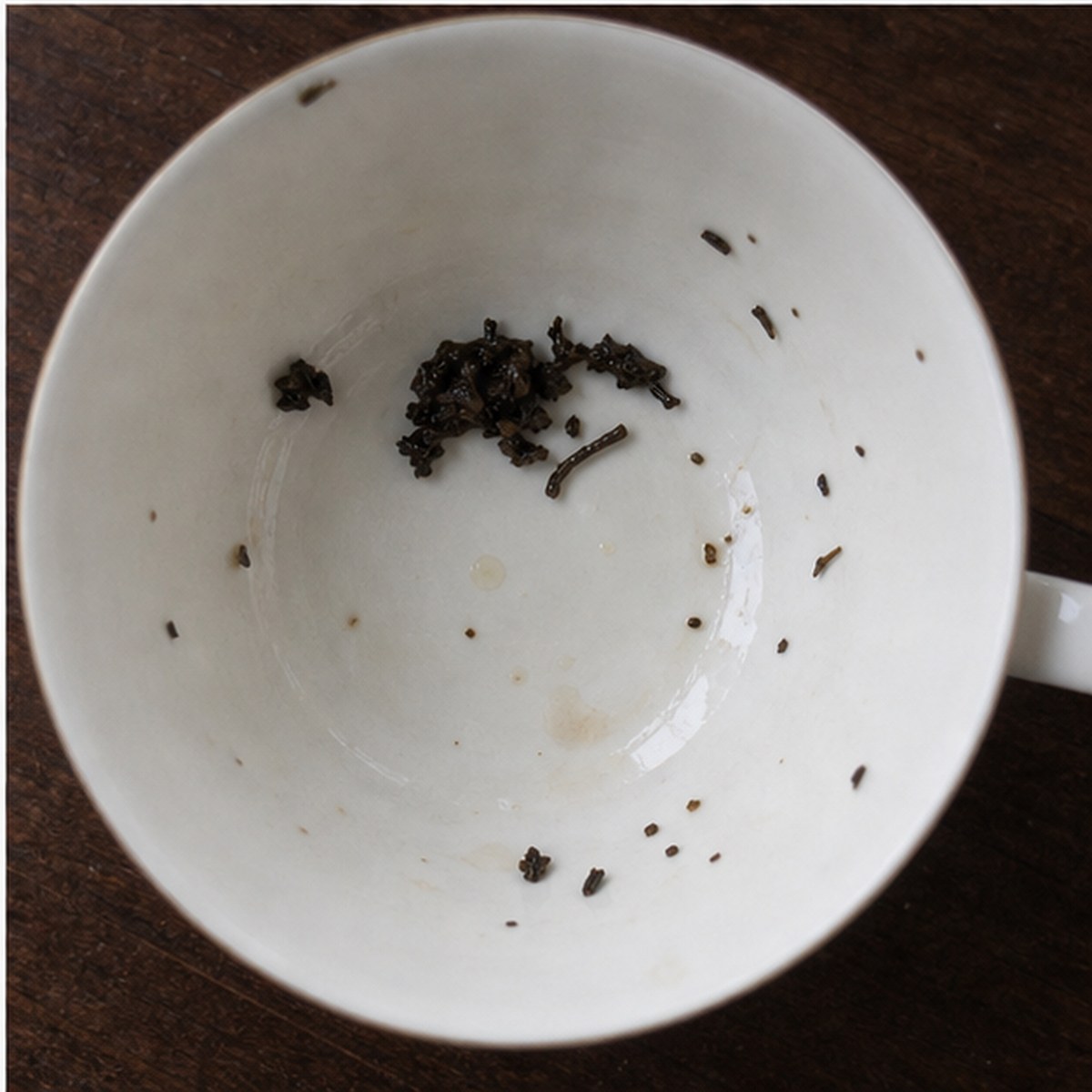Cap tea leaves cup variation three