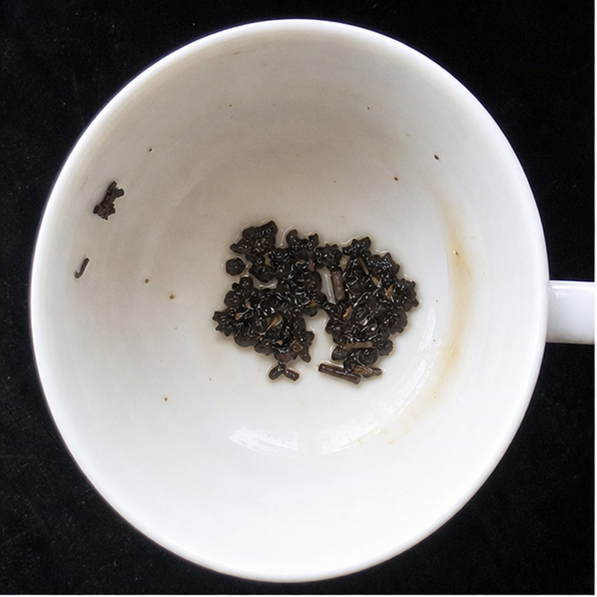 Cards tea leaf reading cup example