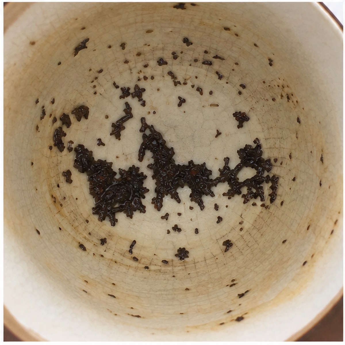 Carriage And Horses tea leaves cup variation two