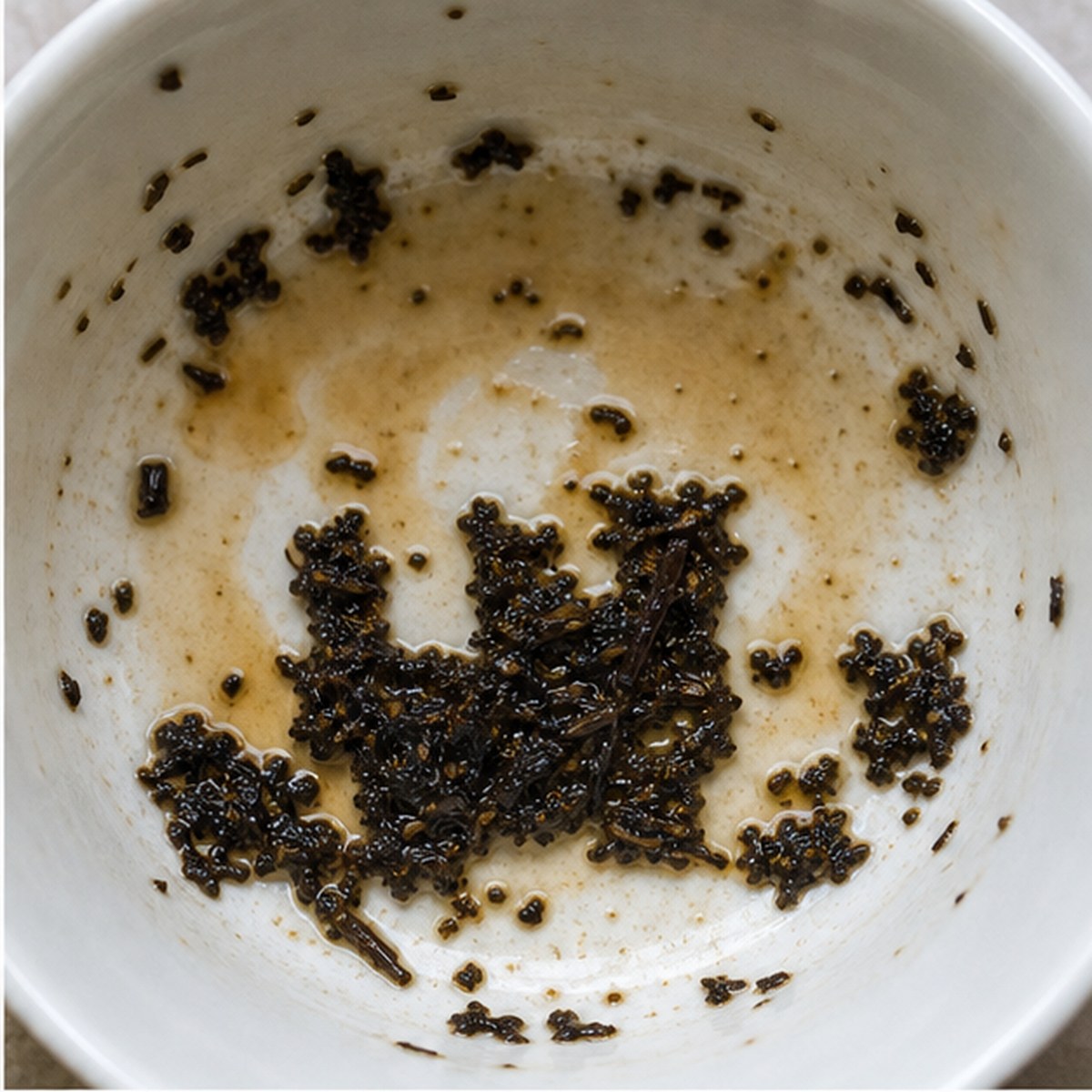 Castle tea leaves cup variation one