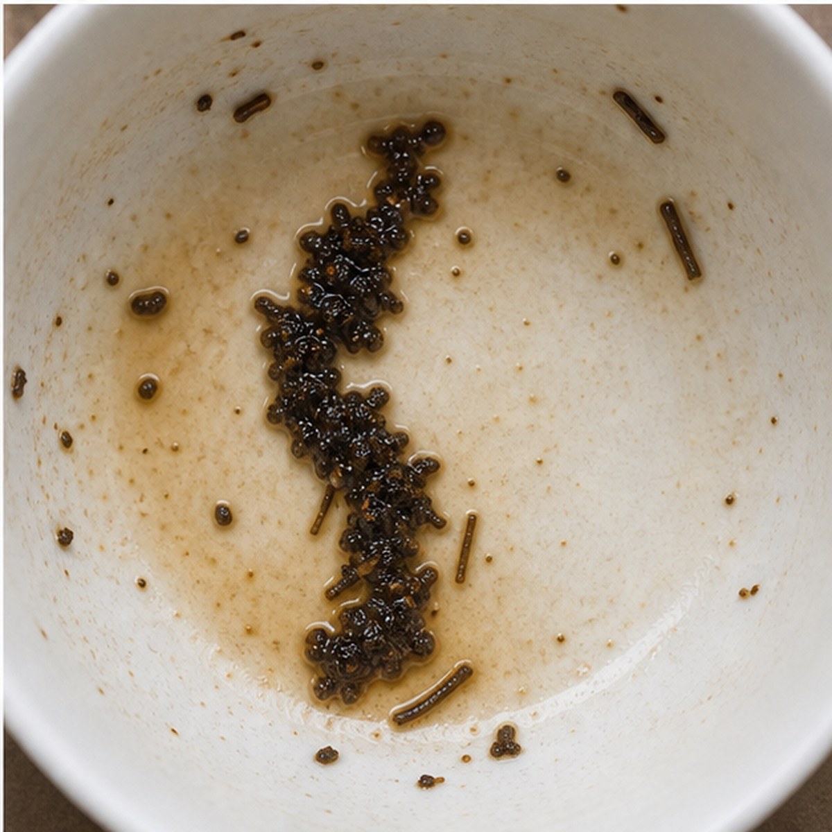 Caterpillar tea leaves cup variation three