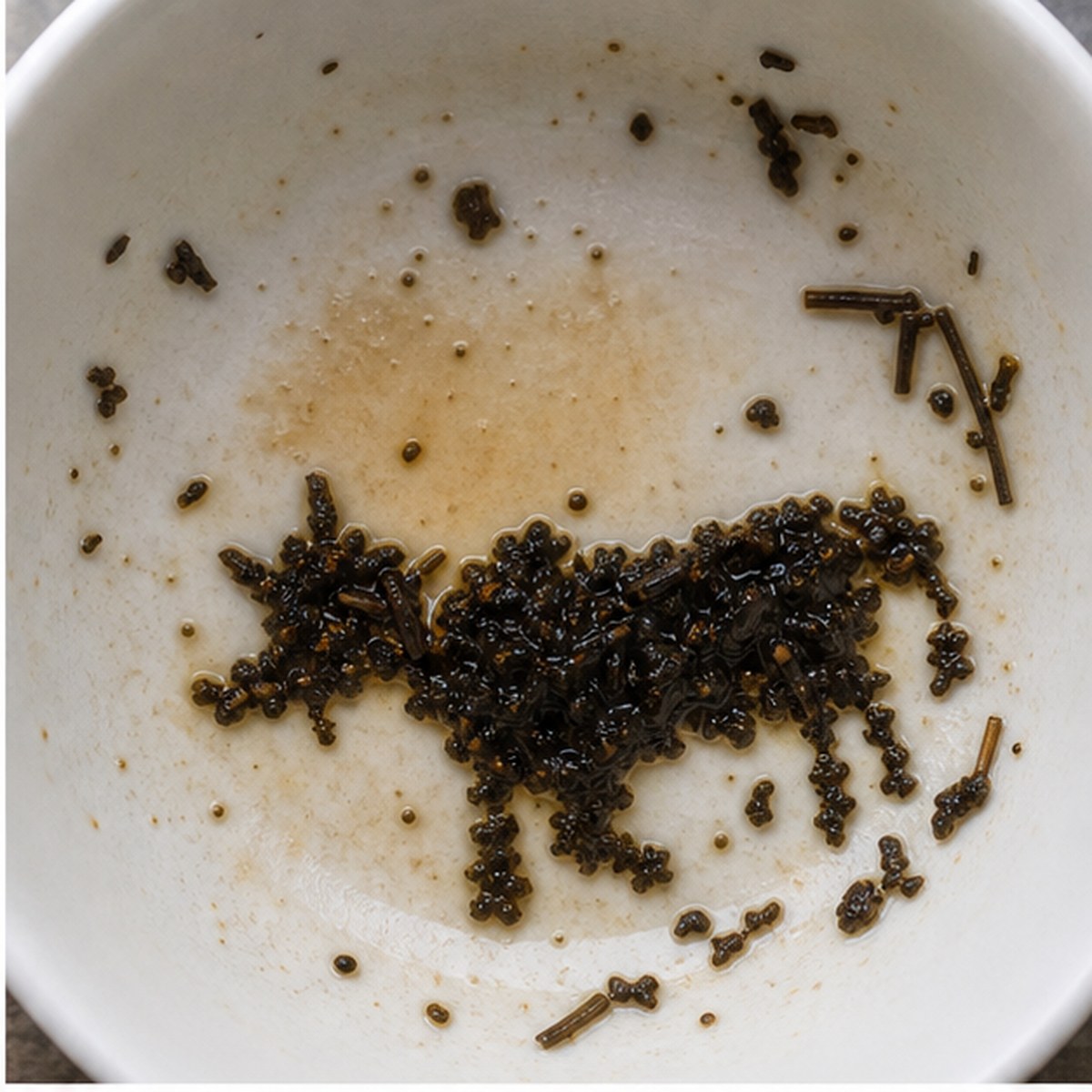 Cattle tea leaves cup variation one