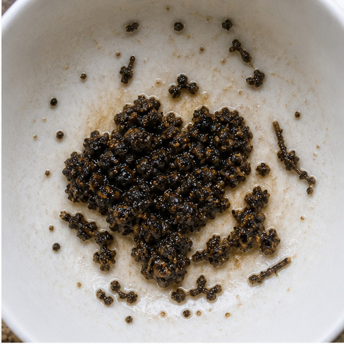 Cauliflower tea leaves cup variation one