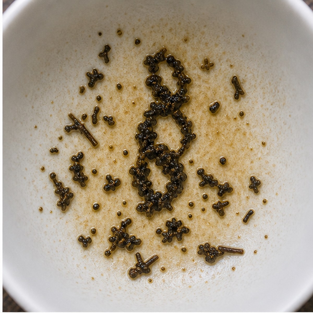 Chain tea leaves cup variation one