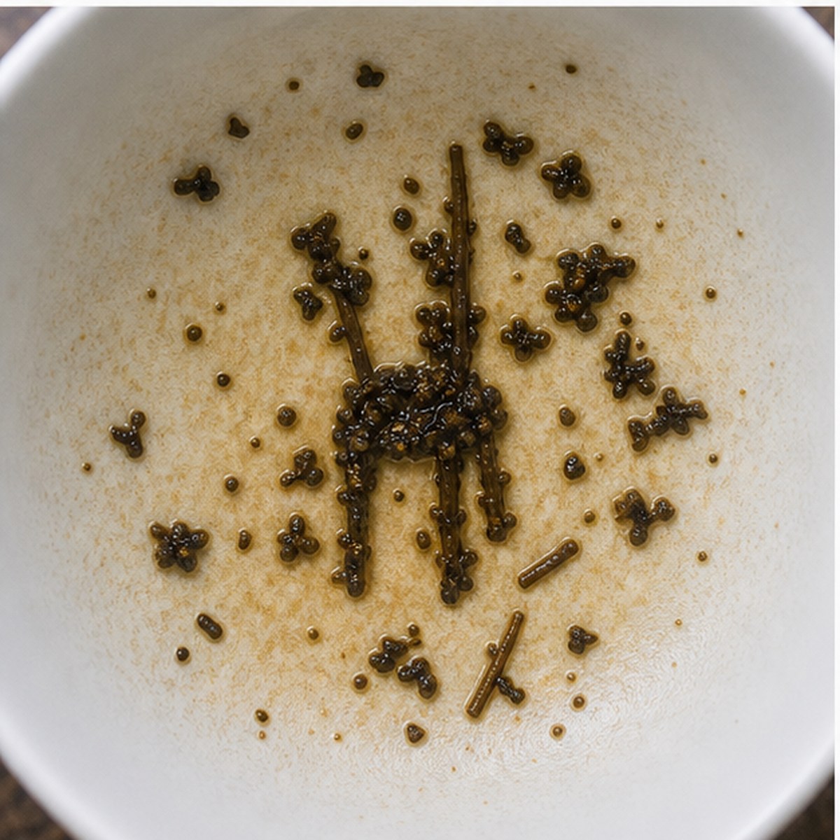 Chair tea leaves cup variation two