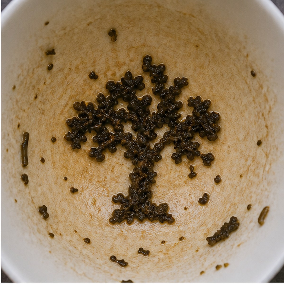 Chestnut Tree tea leaves cup variation one
