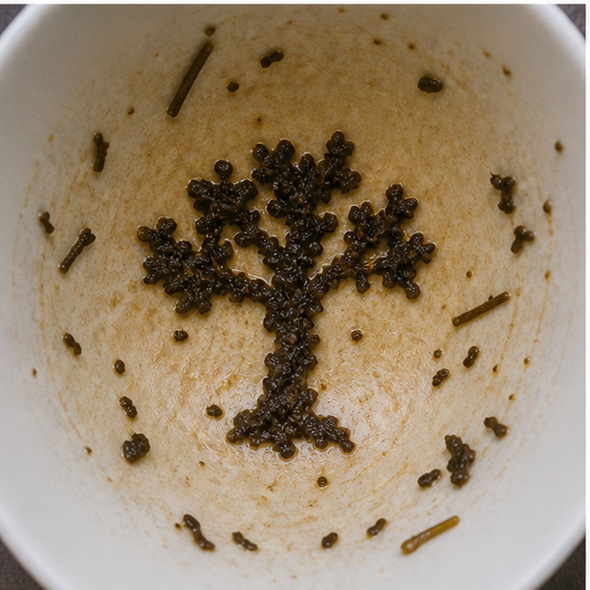 Chestnut Tree tea leaves cup variation two