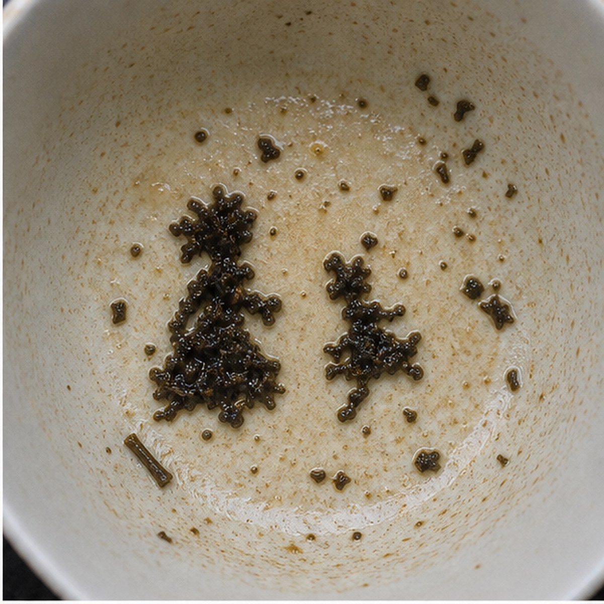 Child With Dancing-Doll tea leaves cup variation one