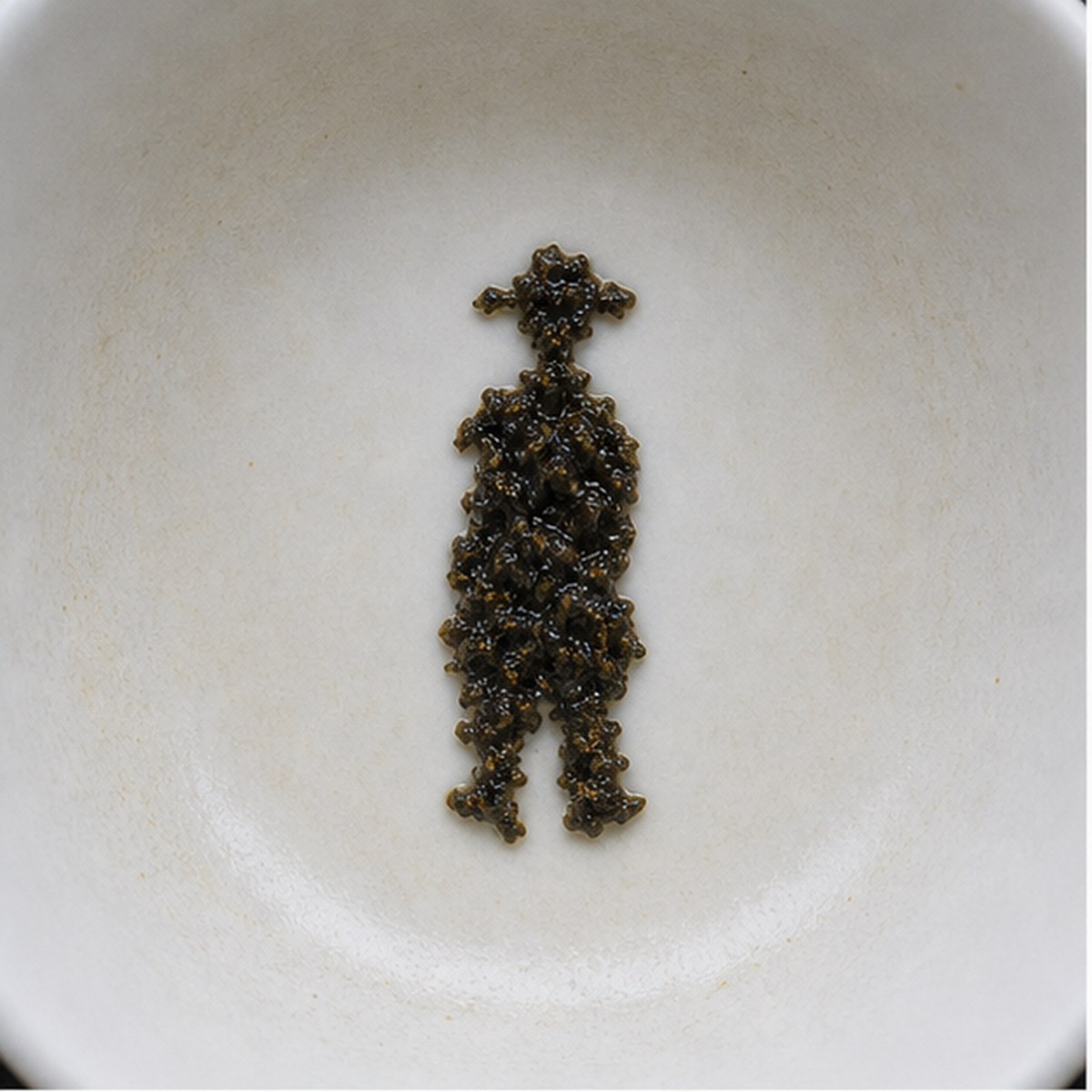 Chinaman tea leaf reading cup example