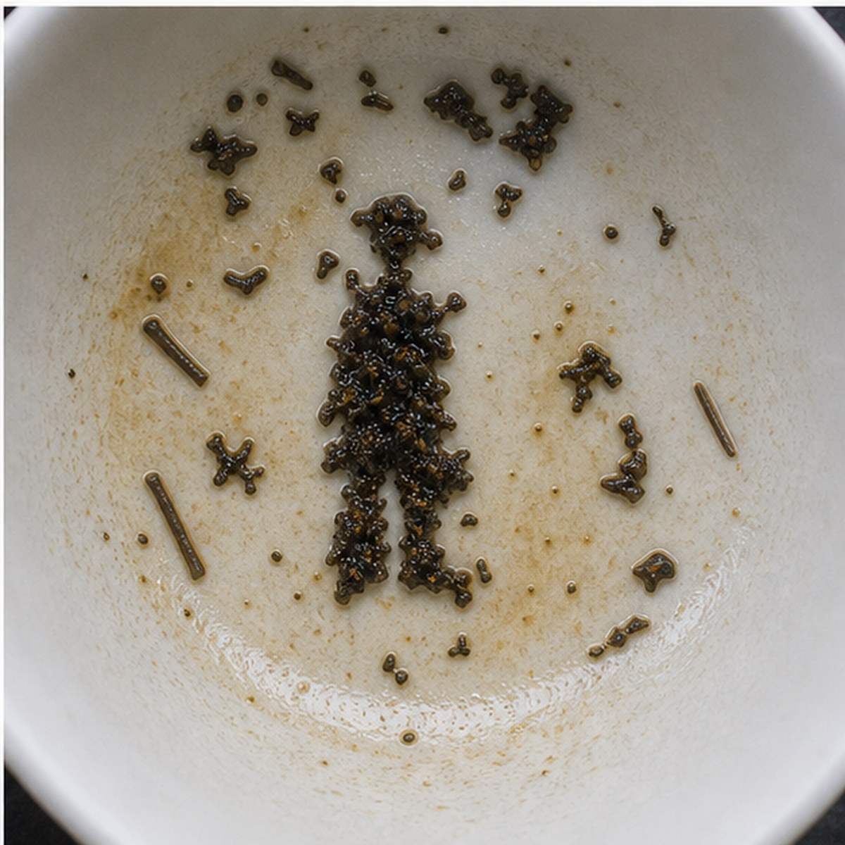 Chinaman tea leaves cup variation three