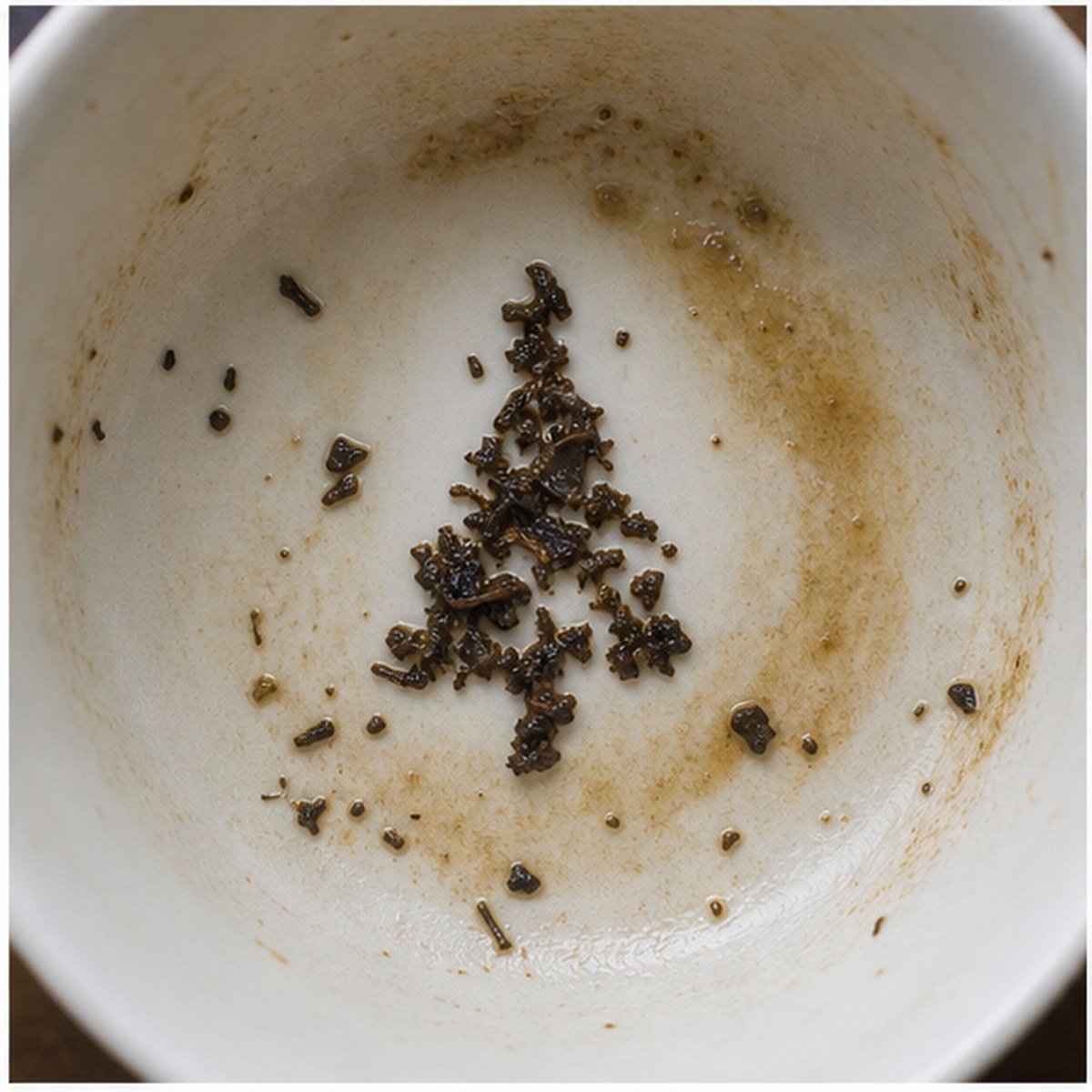 Christmas Tree tea leaves cup variation two