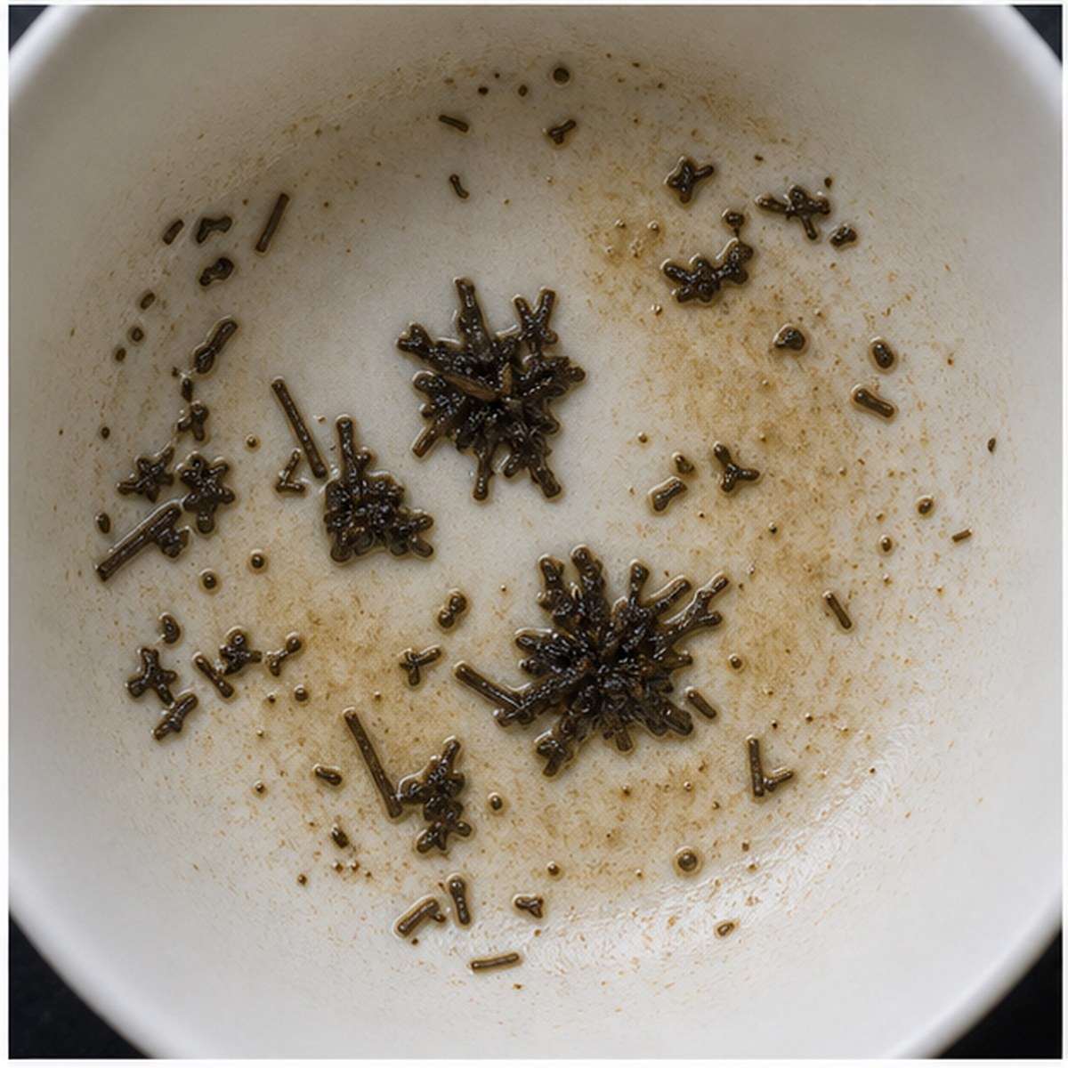 Chrysanthemums tea leaves cup variation two