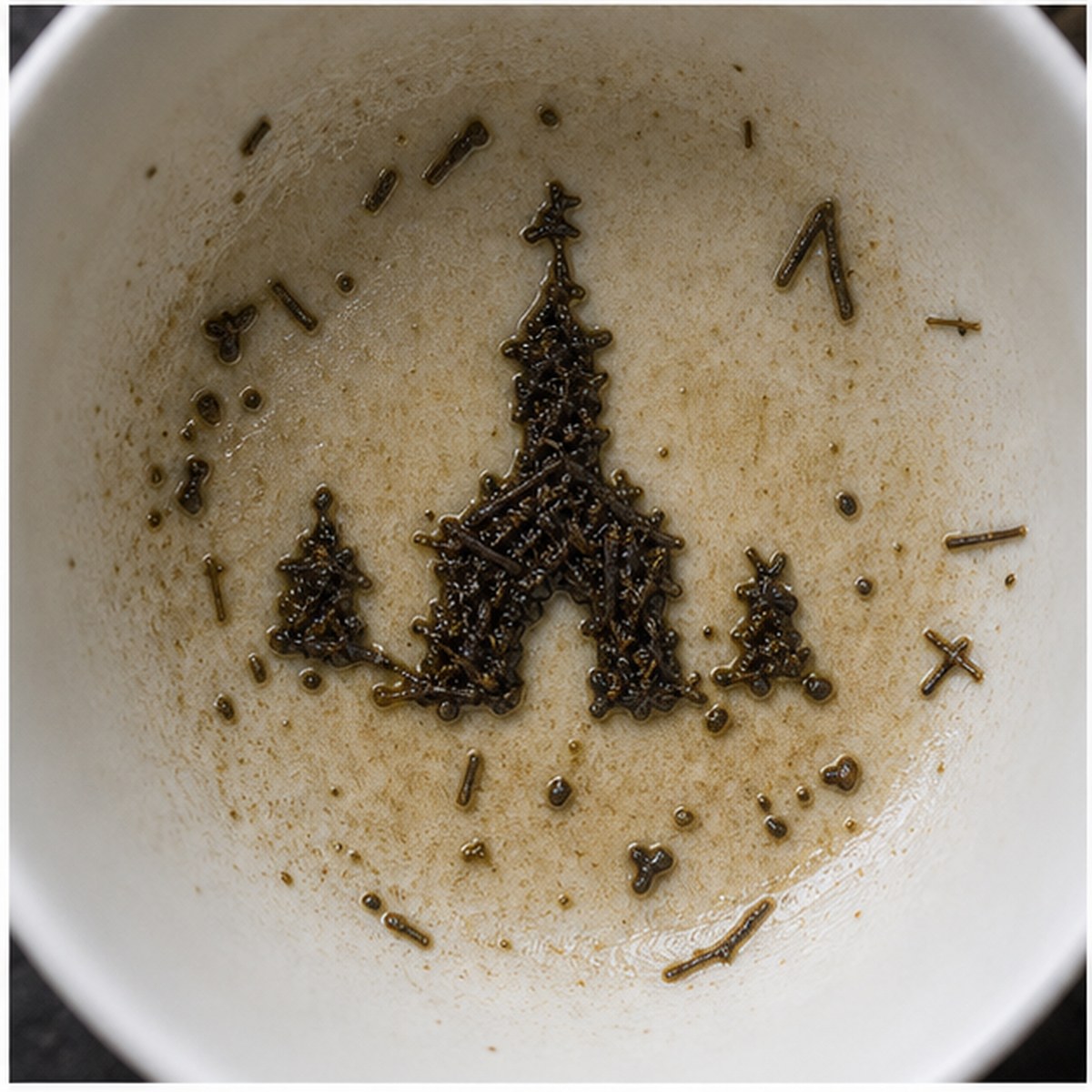Church tea leaves cup variation two