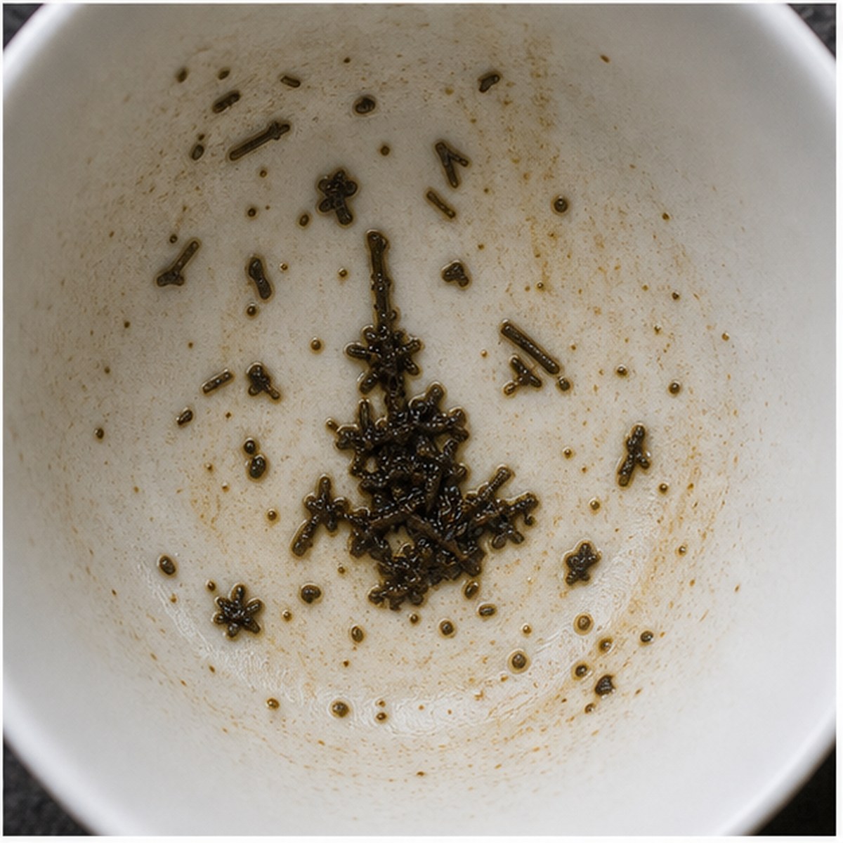 Churning tea leaves cup variation three