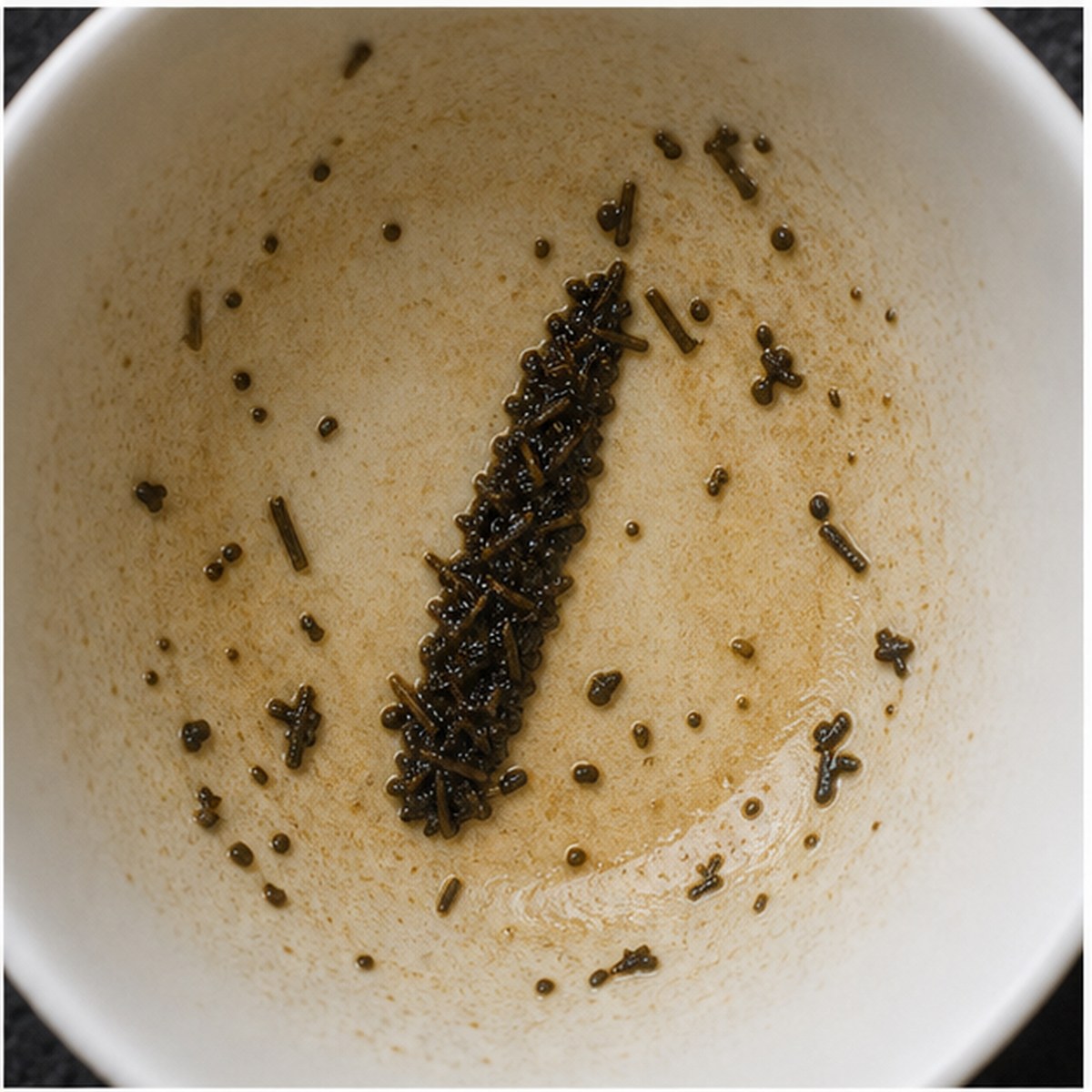 Cigar tea leaves cup variation one