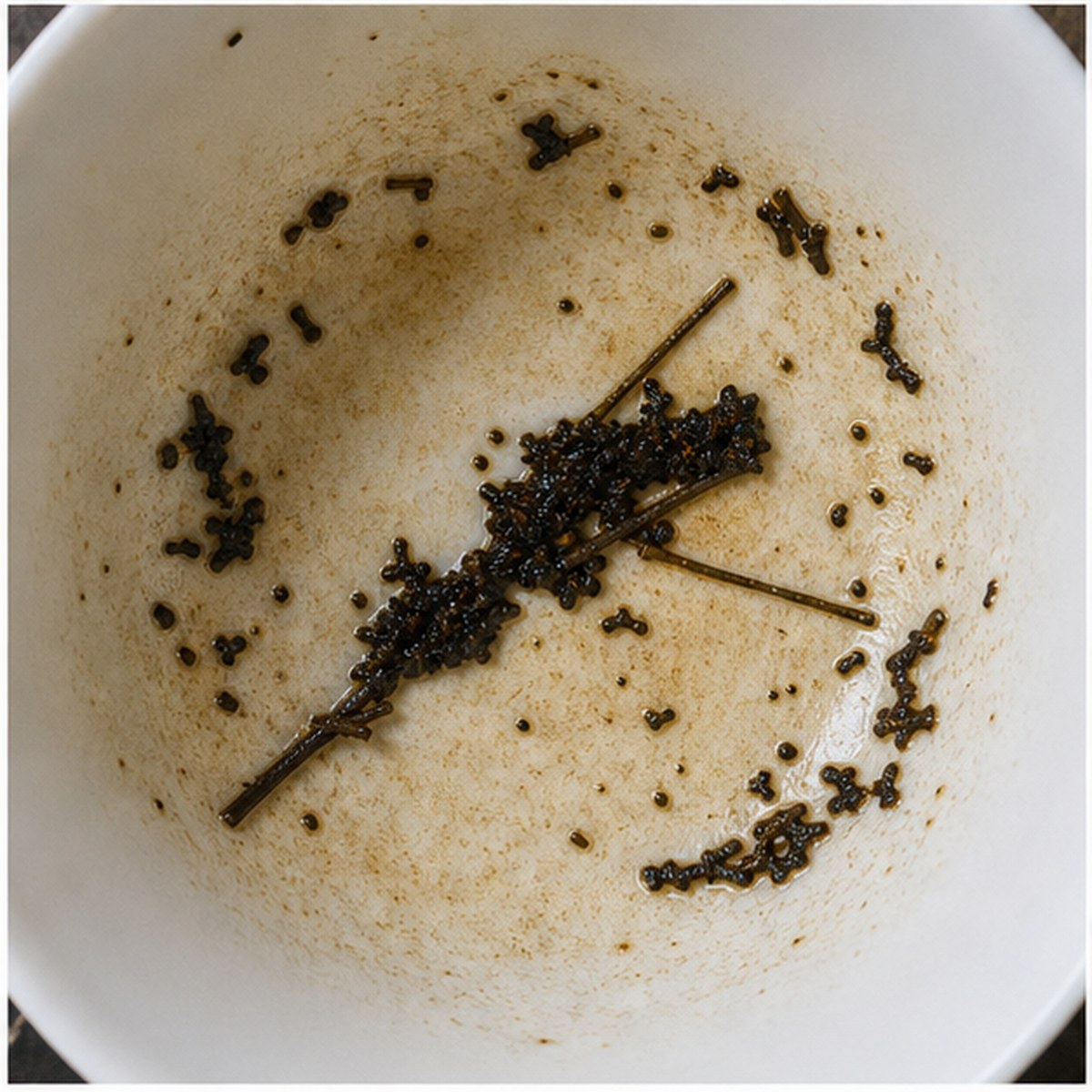 Clapper For Scaring Birds tea leaves cup variation two