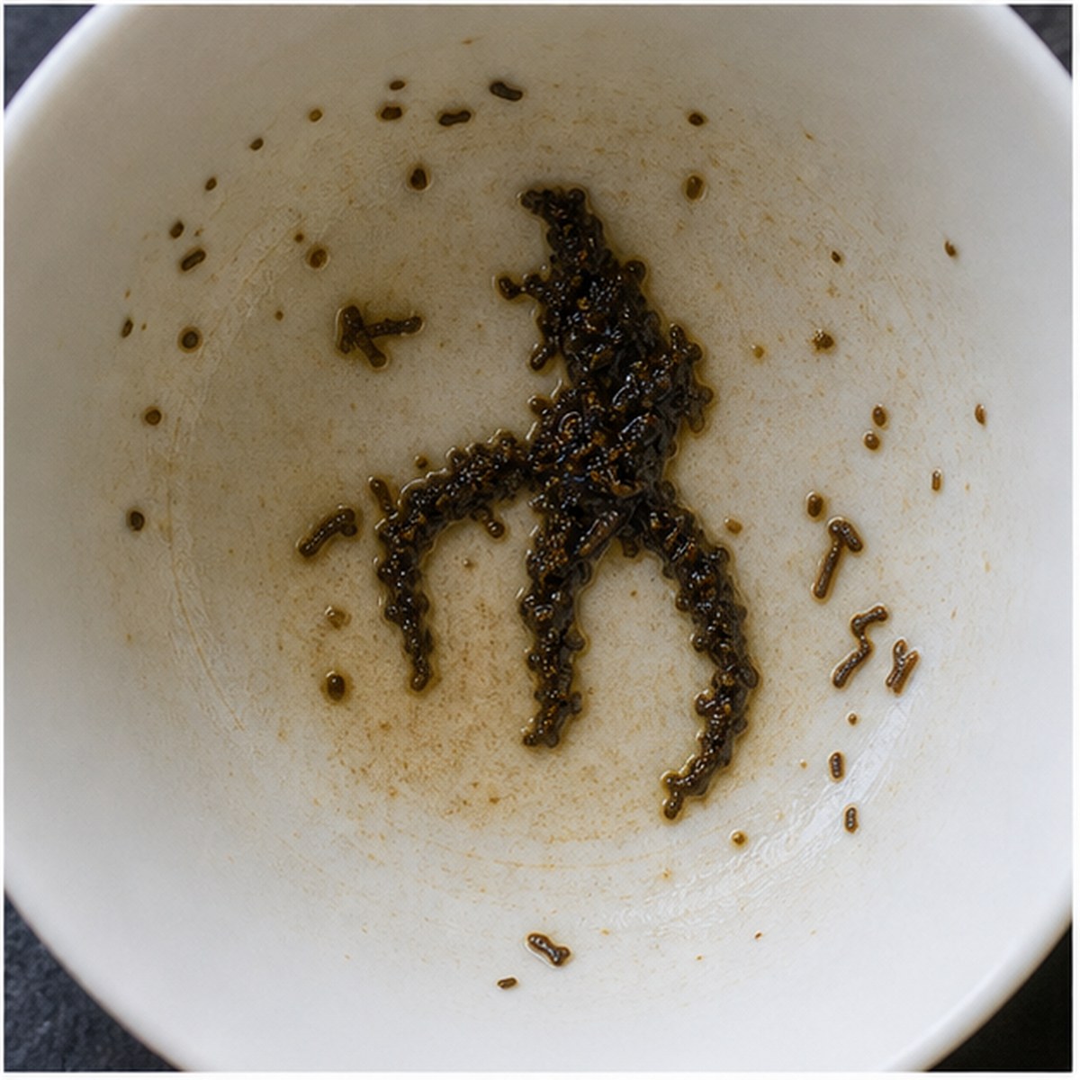 Claw tea leaves cup variation three