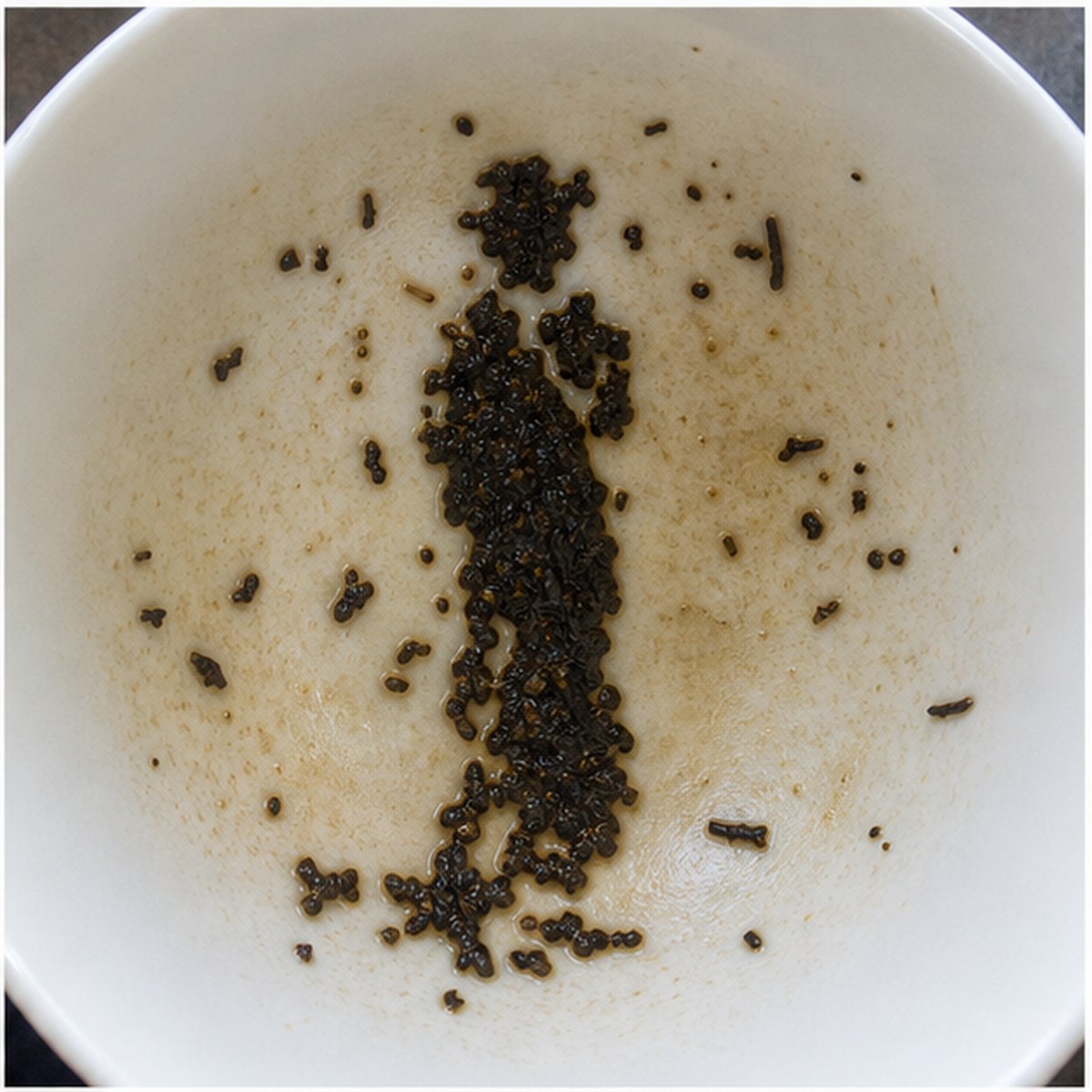 Clergyman tea leaves cup variation one