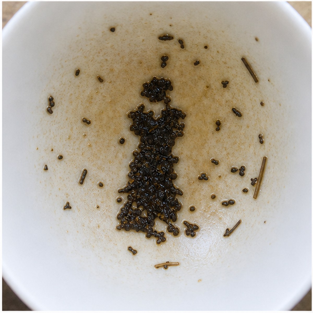 Clergyman tea leaves cup variation two