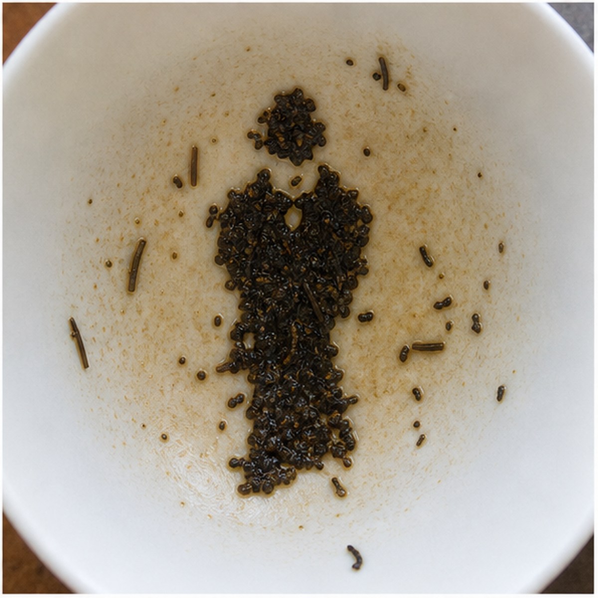 Clergyman tea leaves cup variation three