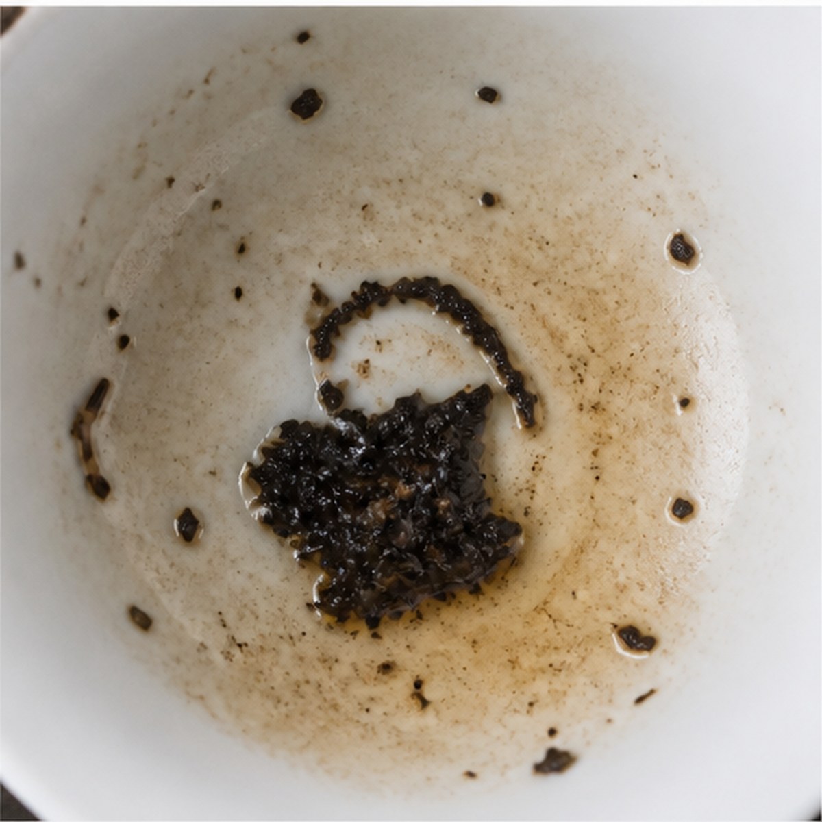 Coal Scuttle tea leaves cup variation three