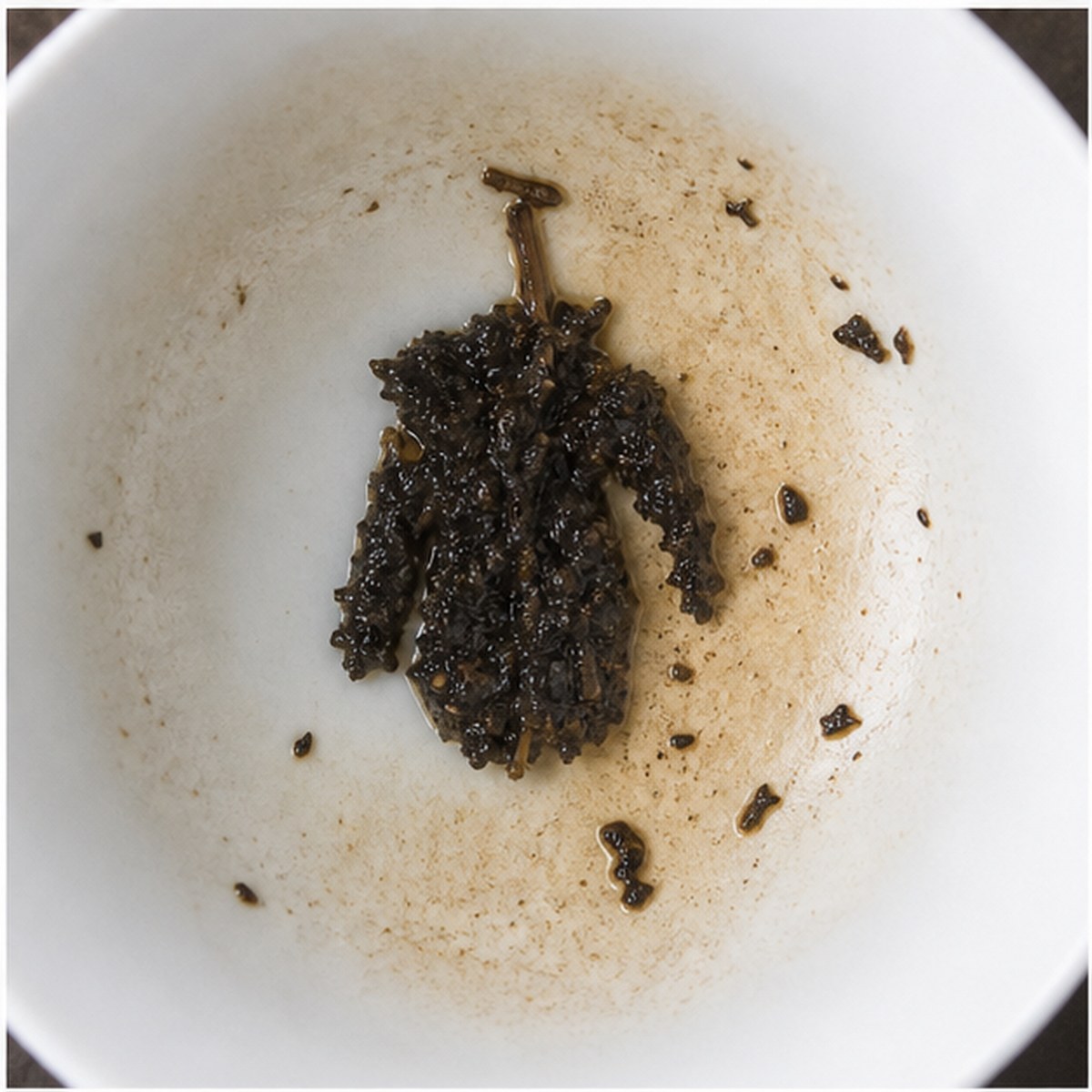 Coat tea leaves cup variation three