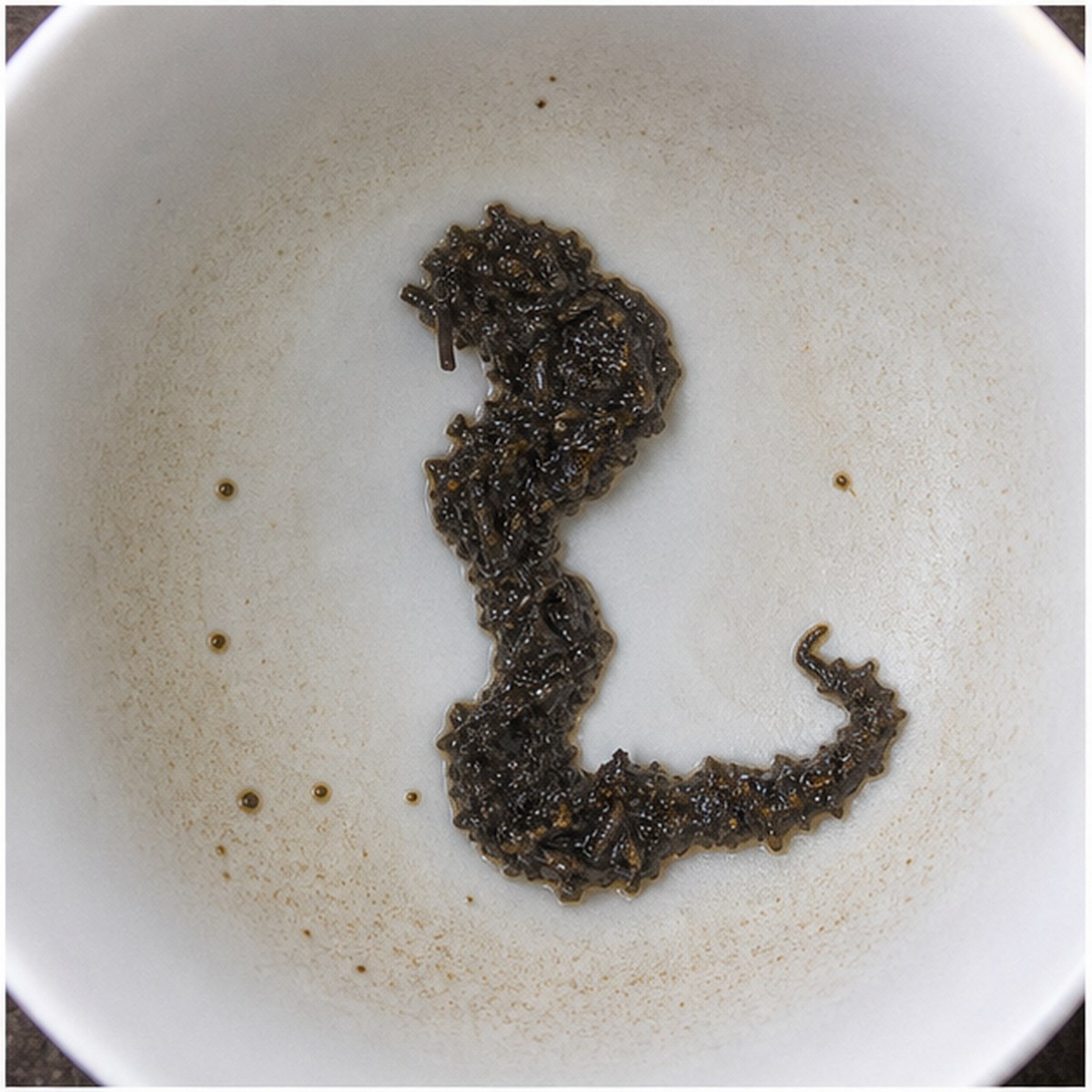 Cobra tea leaf reading cup example