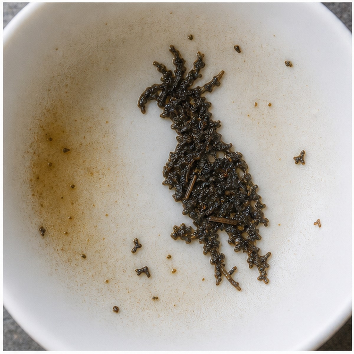 Cockatoo tea leaves cup variation two