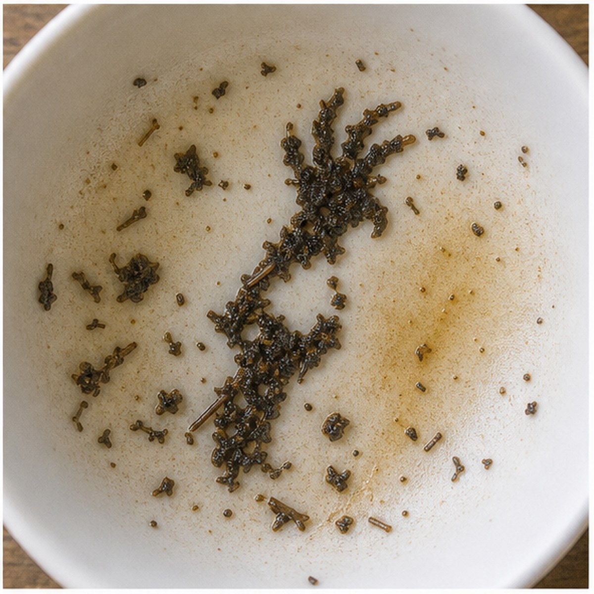Cockatoo tea leaves cup variation three