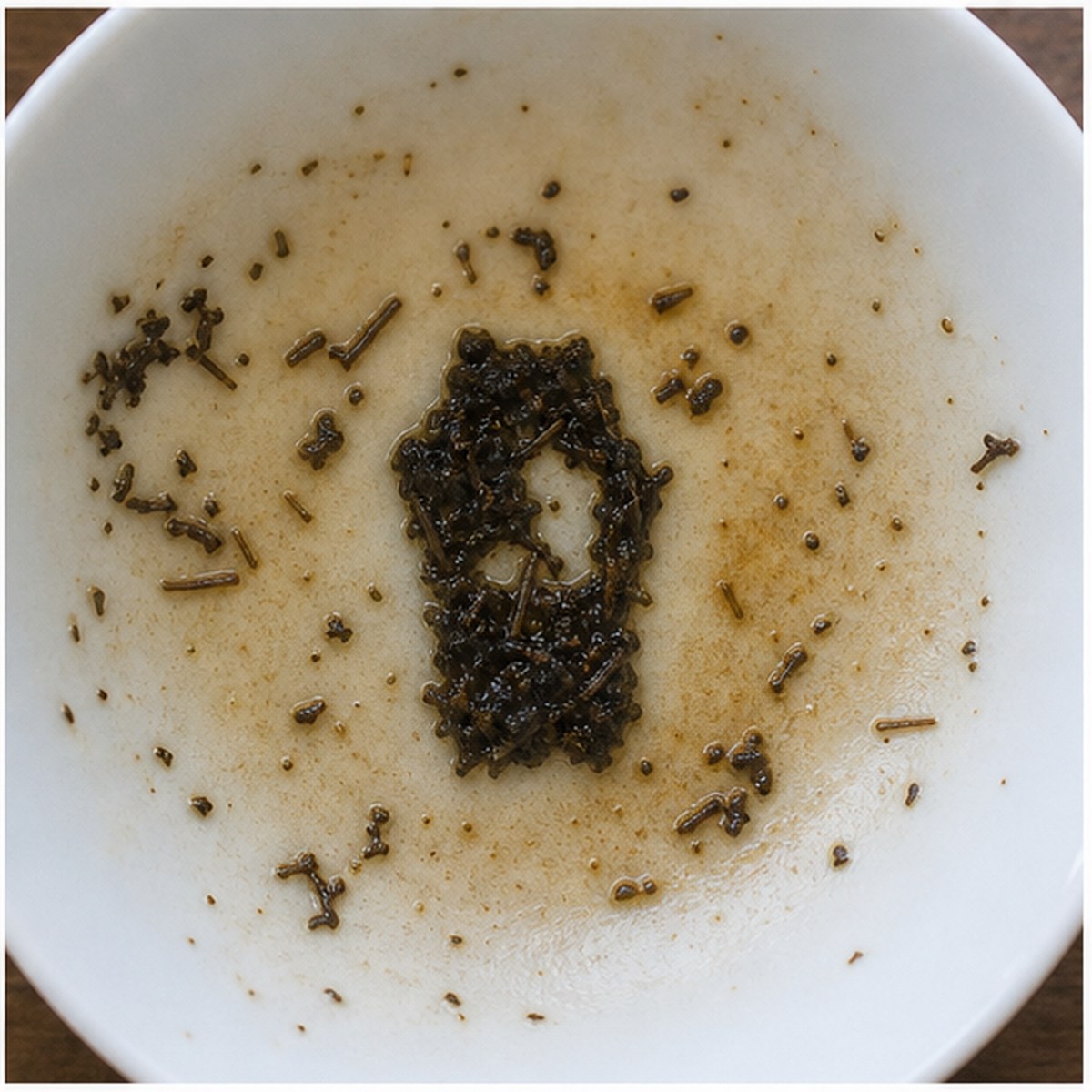 Coffin tea leaves cup variation three