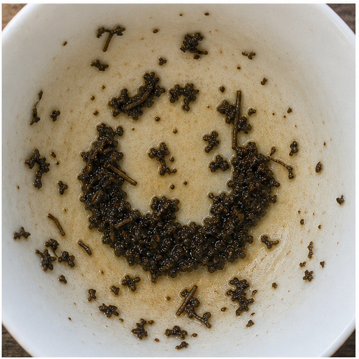 Collar tea leaves cup variation one