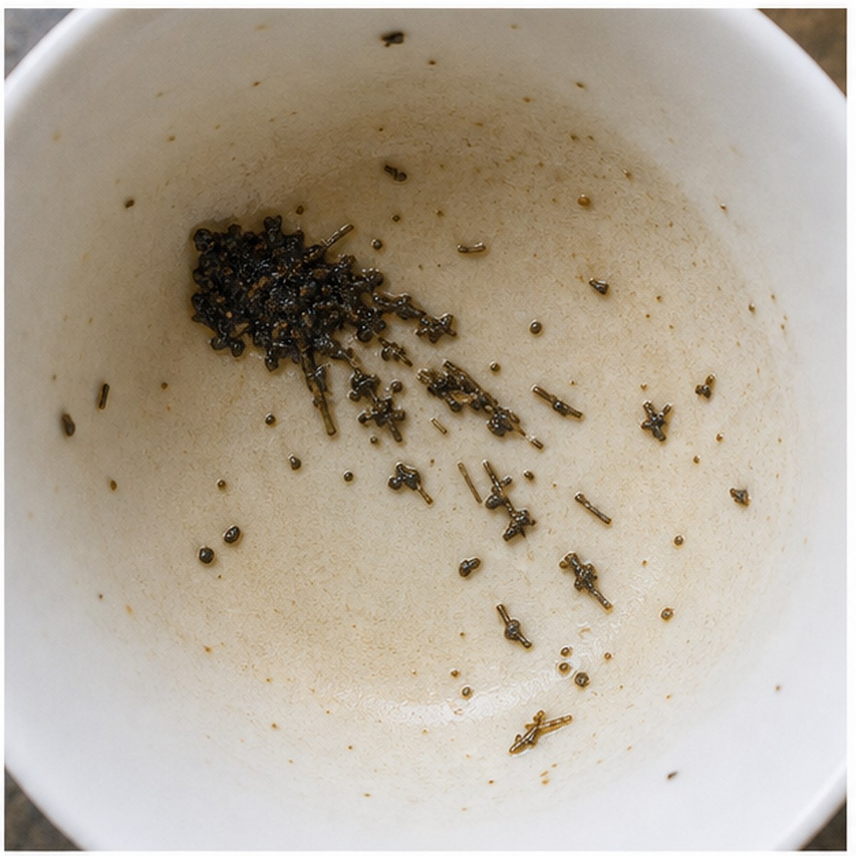 Comet tea leaves cup variation one