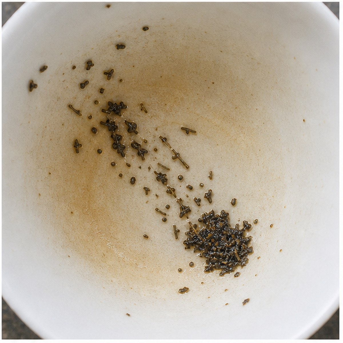 Comet tea leaves cup variation three