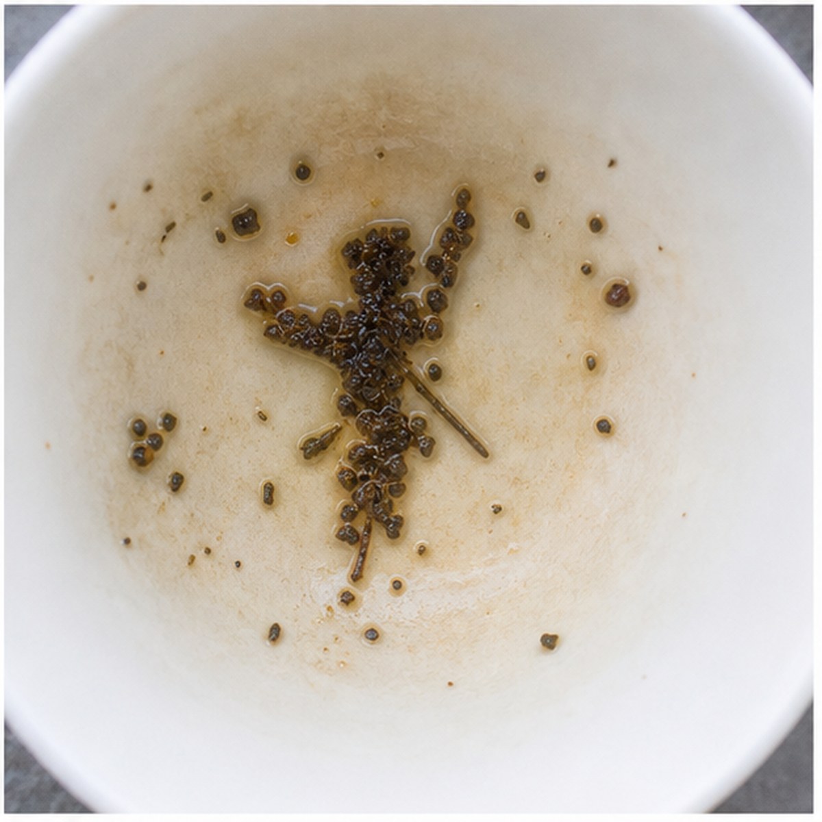 Conductor tea leaves cup variation three