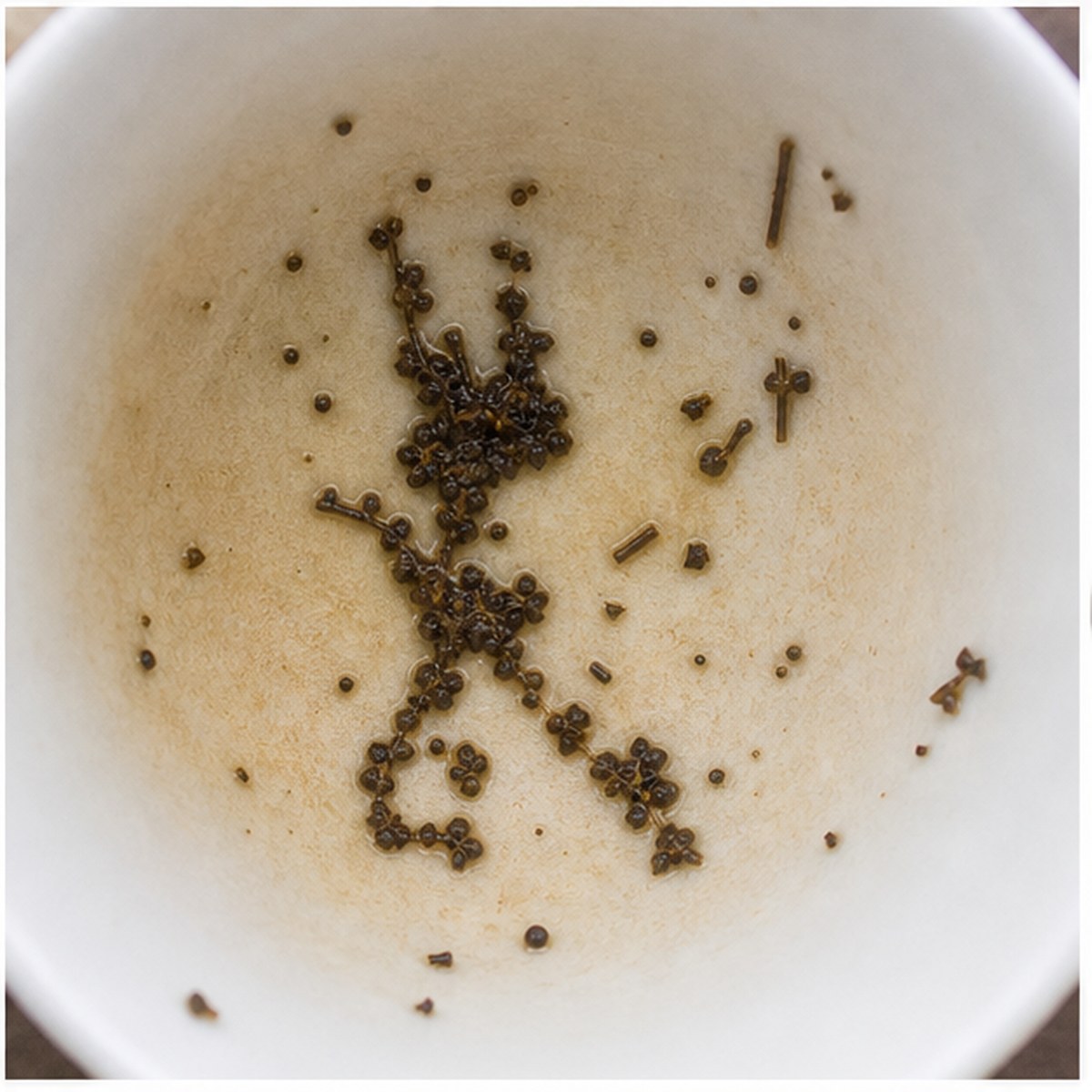 Convolvuli tea leaves cup variation three