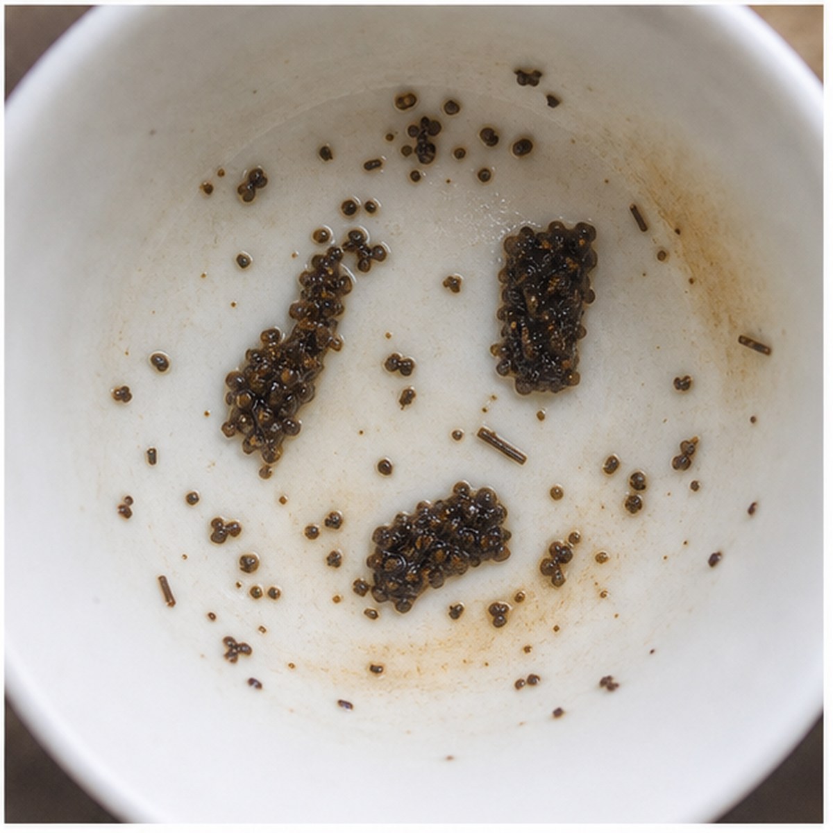 Corks tea leaves cup variation three