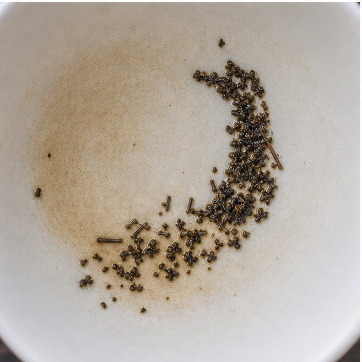 Cornucopia tea leaves cup variation two