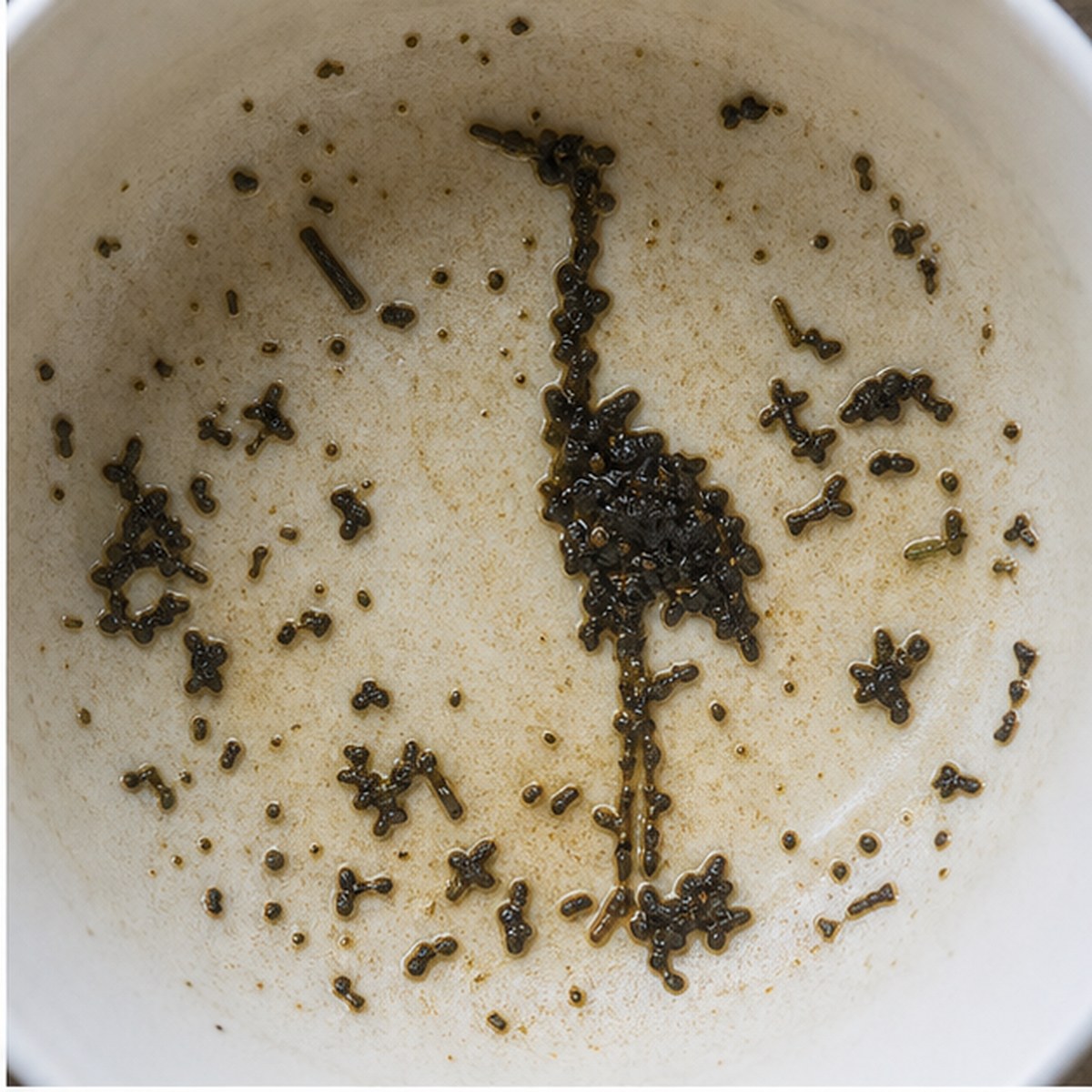 Crane tea leaves cup variation one