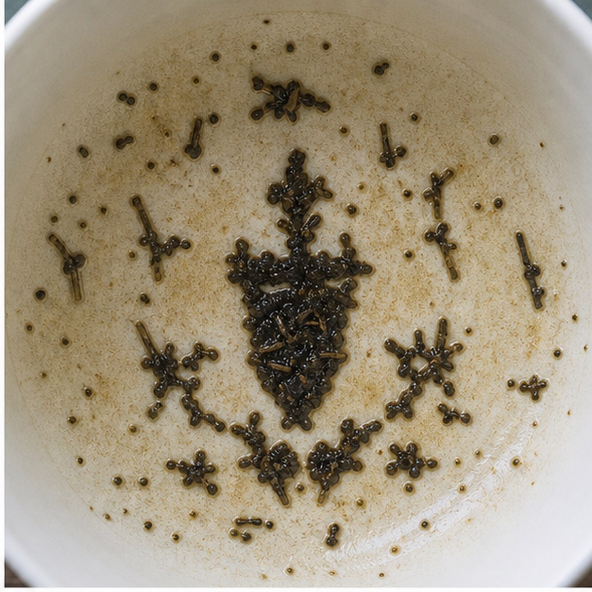Crests tea leaves cup variation one