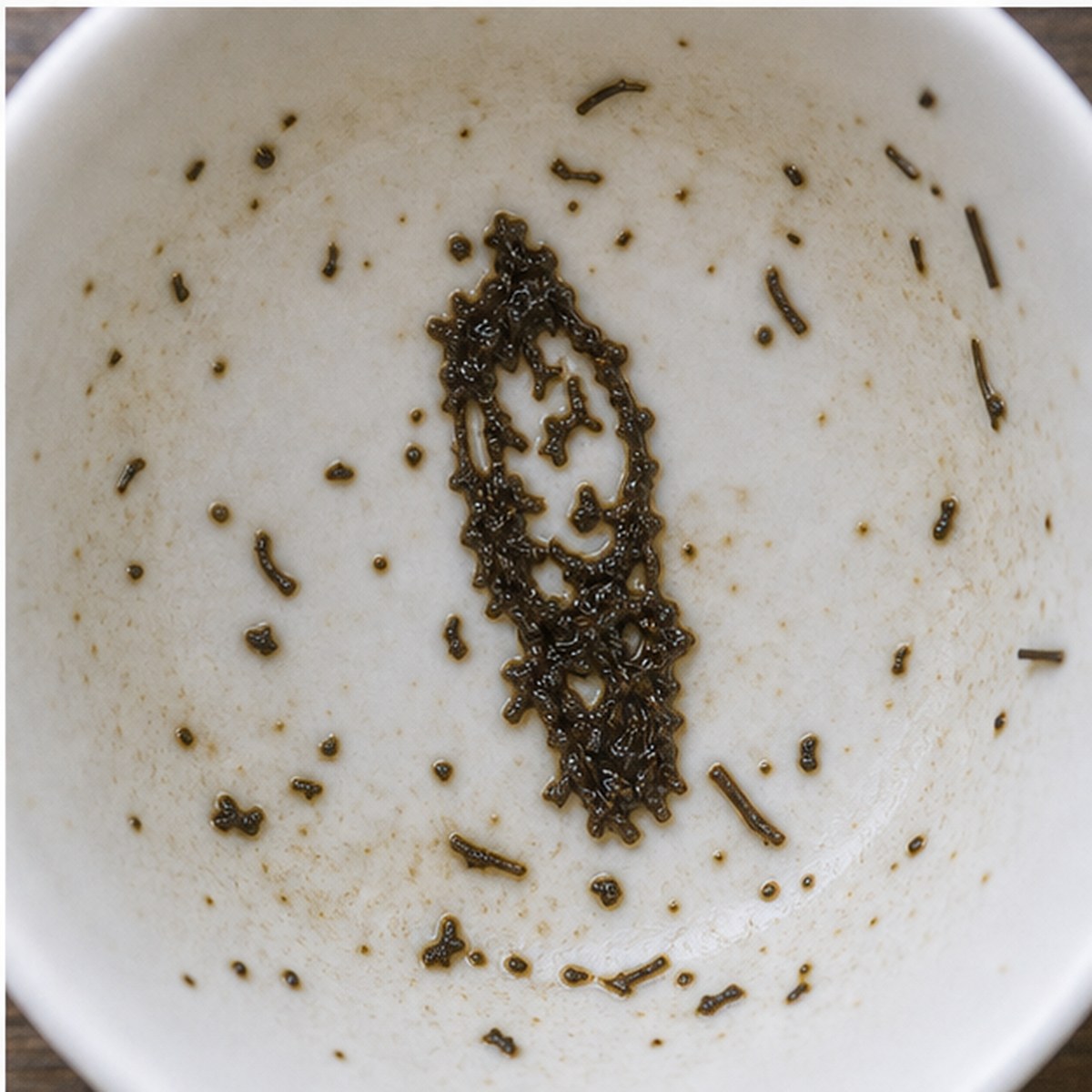 Cucumber tea leaves cup variation three