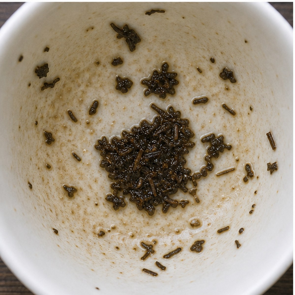 Cup tea leaves cup variation two