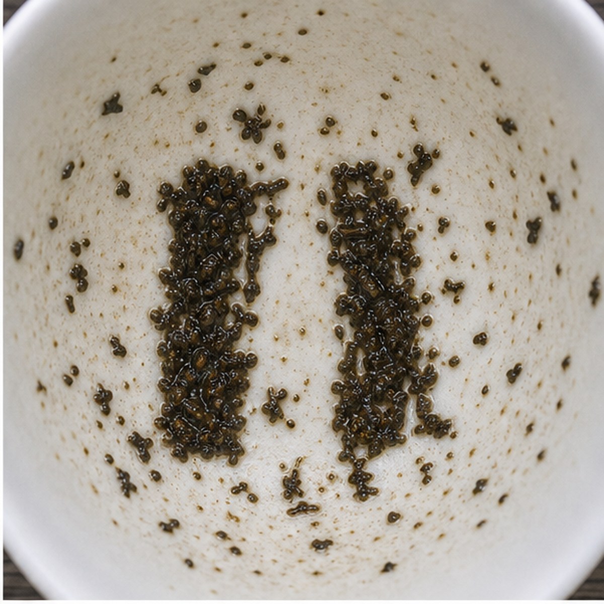 Curtain tea leaves cup variation one