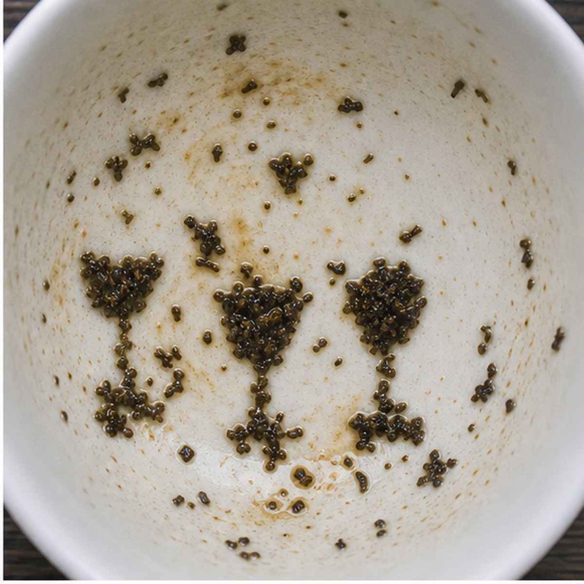 Custard-Glasses tea leaves cup variation one