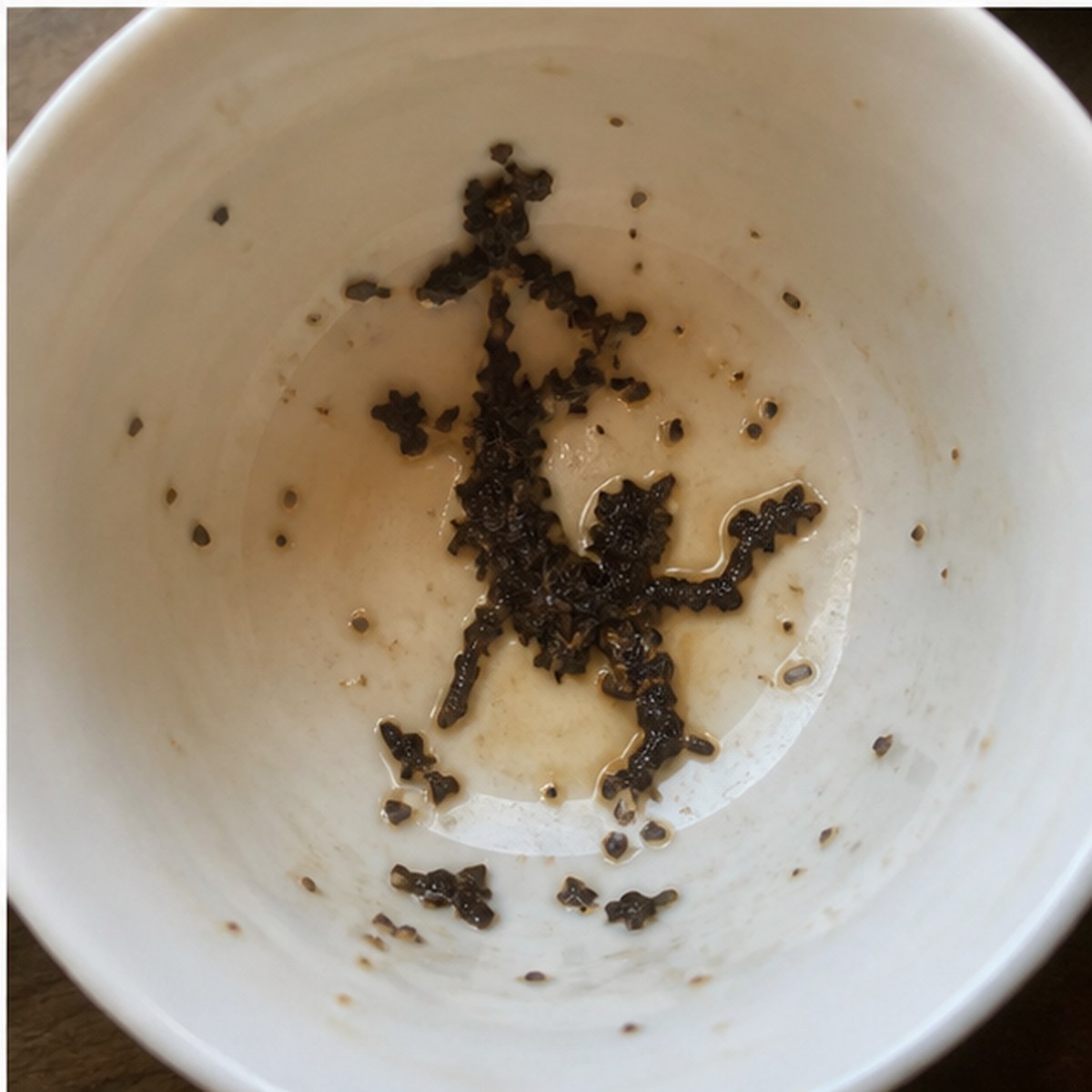 Dance tea leaves cup variation three
