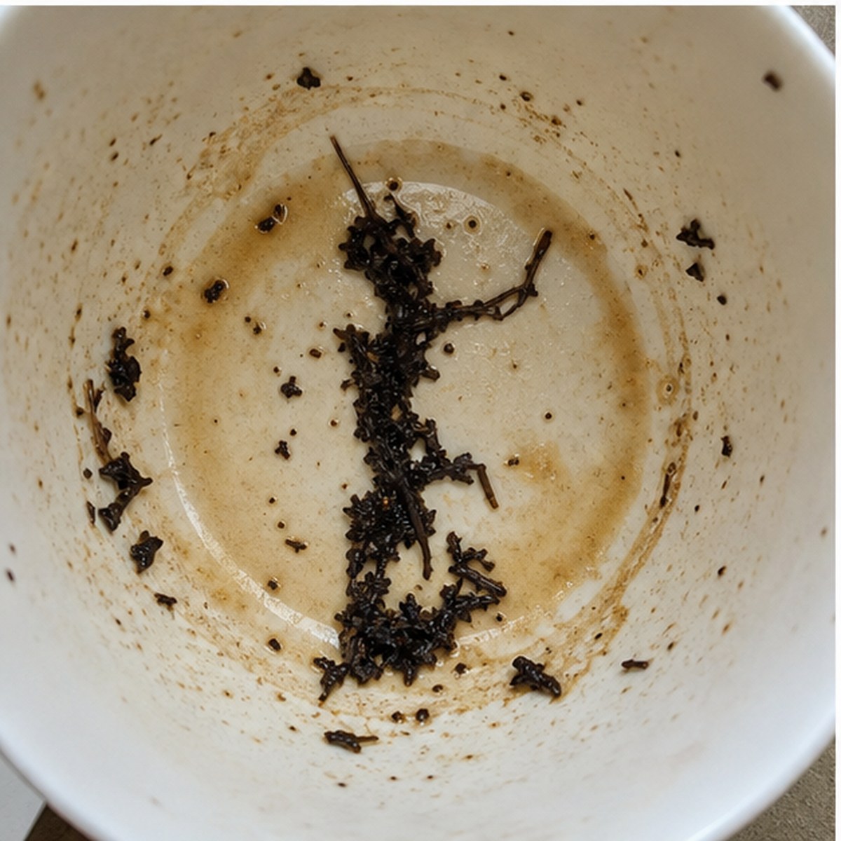 Dancer tea leaves cup variation two
