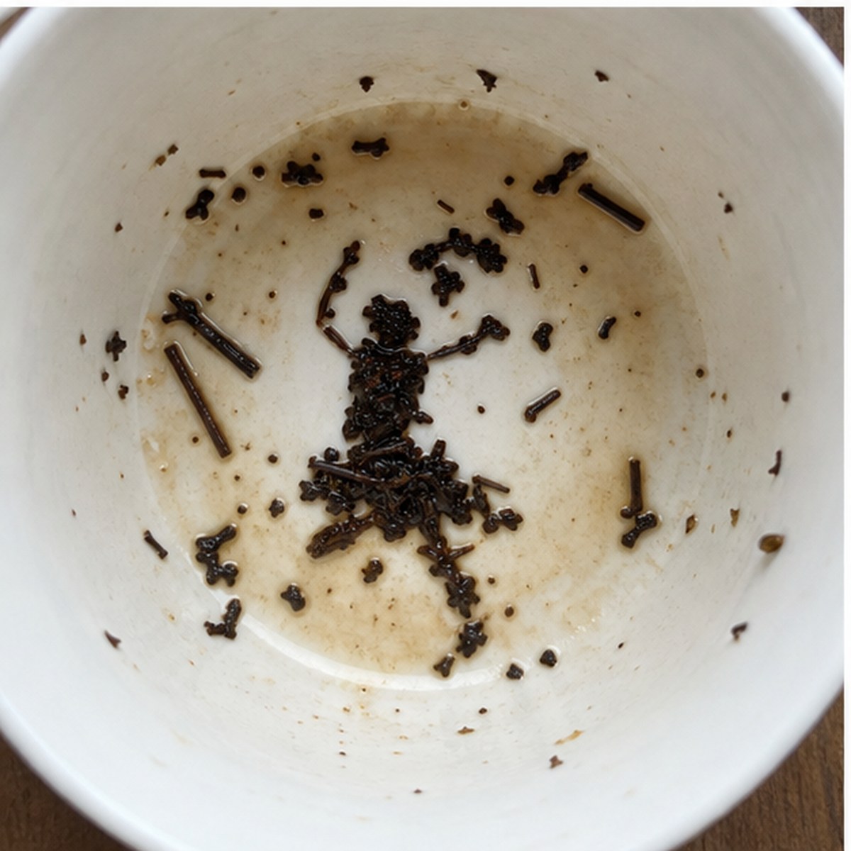 Dancing-Doll tea leaves cup variation two