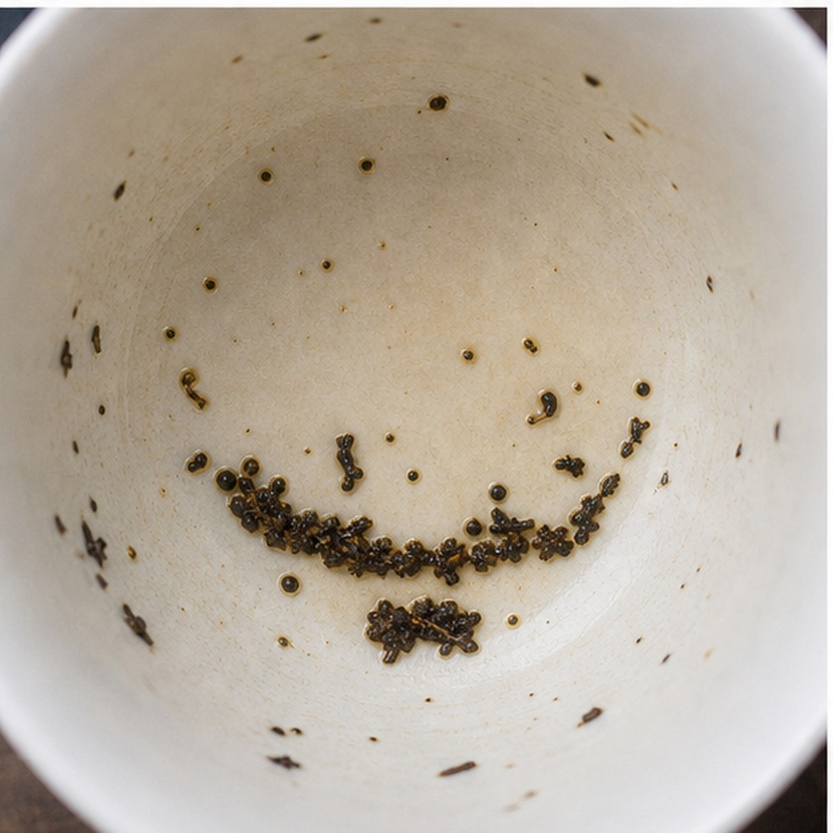 Dish tea leaves cup variation two